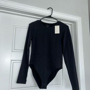 Black Long Sleeve Bodysuit